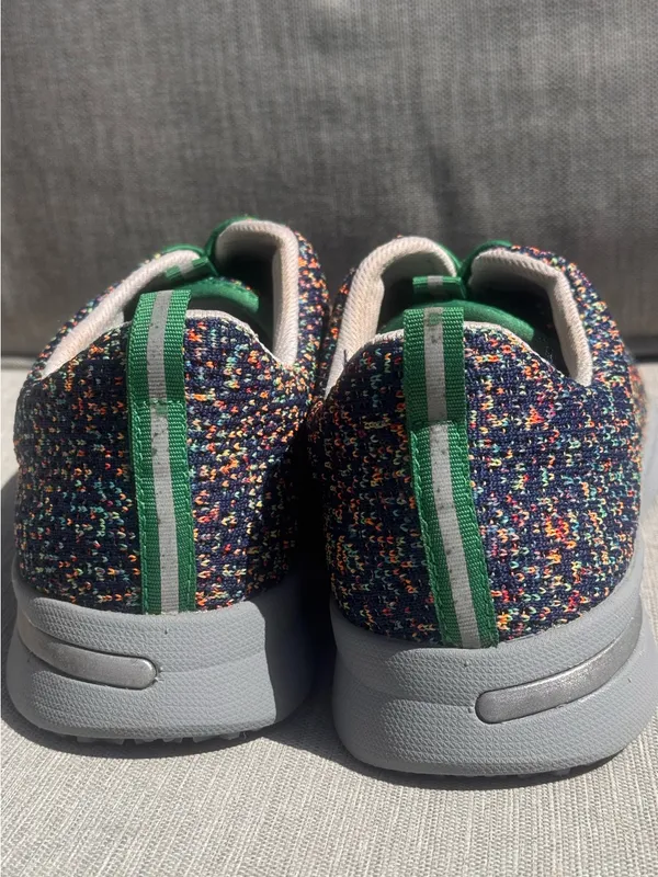 Womens Softwalk Sampson Multicolor Knitted No Tie Lace Comfort Sneakers Size 9.5 - Image 6