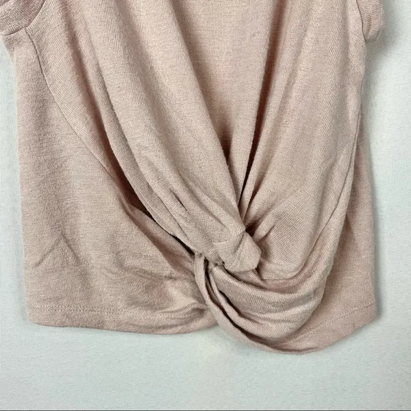 Artizia Wilfred Free Light Pink Daley Twist Front‎ Tank Top M - Image 5