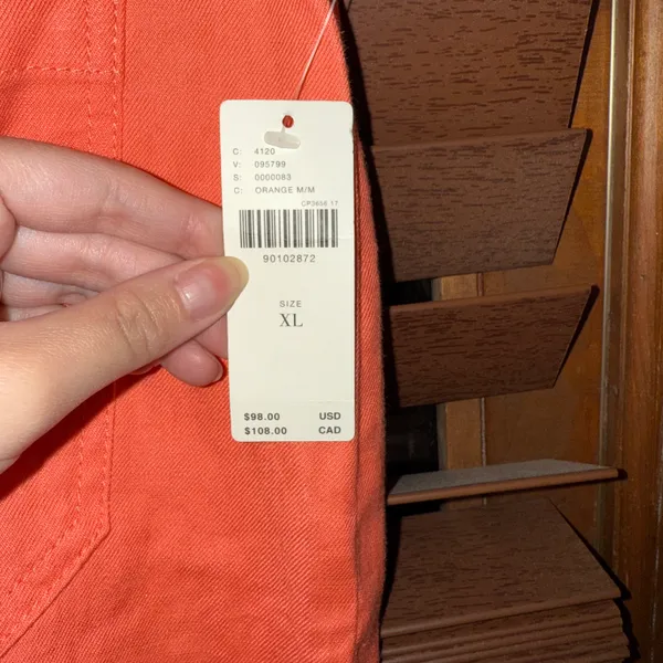 Anthropologie NWT $98 x Maeve Orange The Colette Skirt: Mini Edition XL - Image 5