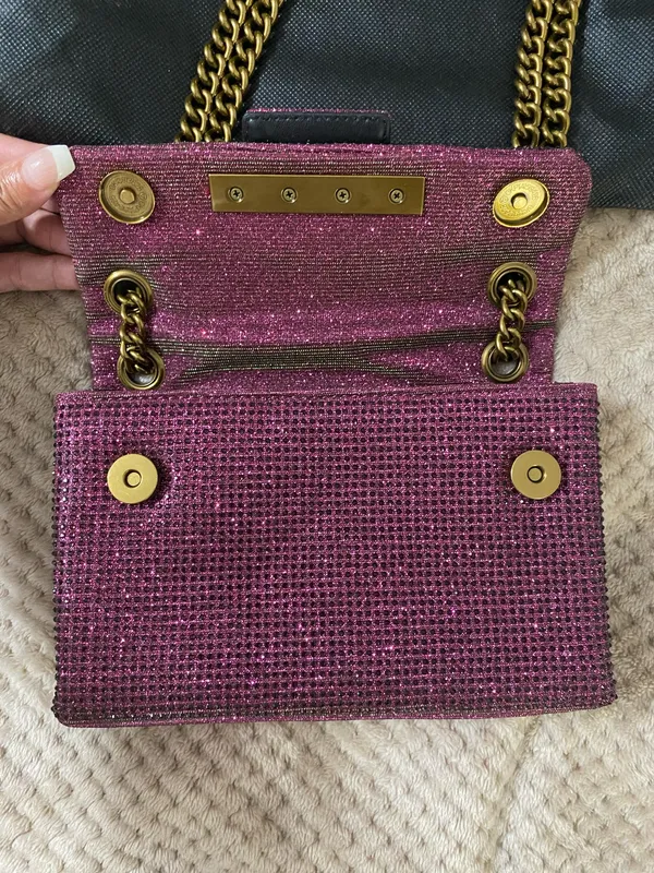 Kurt Geiger London Rhinestone Mini Brixton Shoulder Bag - Image 5