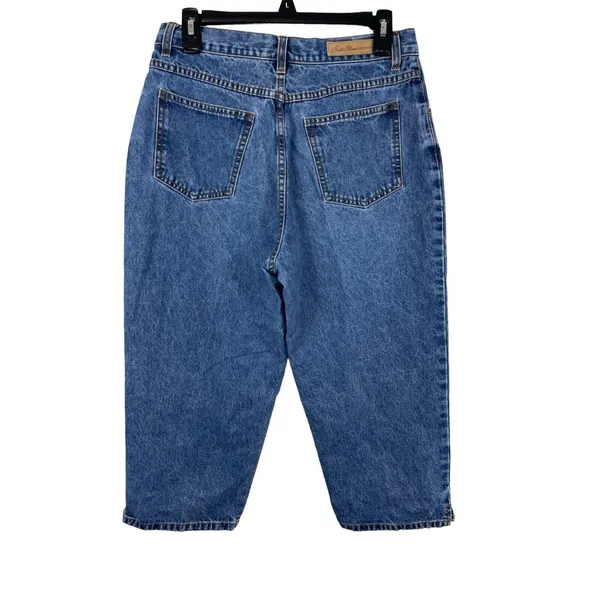 VTG Bill Blass High Rise Mom Cropped 90s Jeans 8 - Image 2