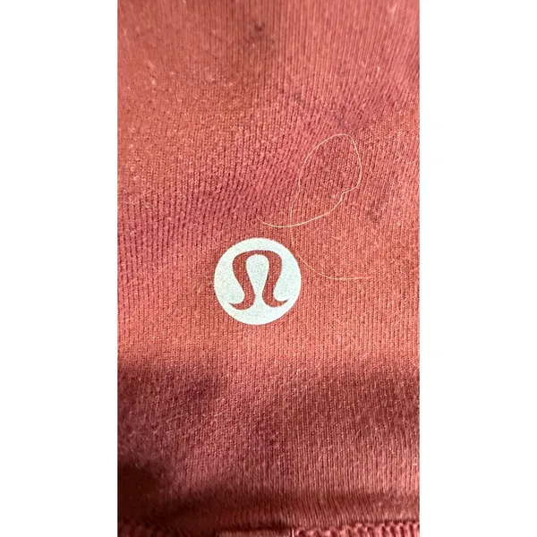 Lululemon Define Jacket Luon Dark Red Full Zip Yoga Activewear Size 6 - Image 3