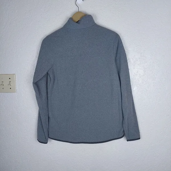 The North Face Grey Quarter-Zip Fleece Women Size Small - Image 2
