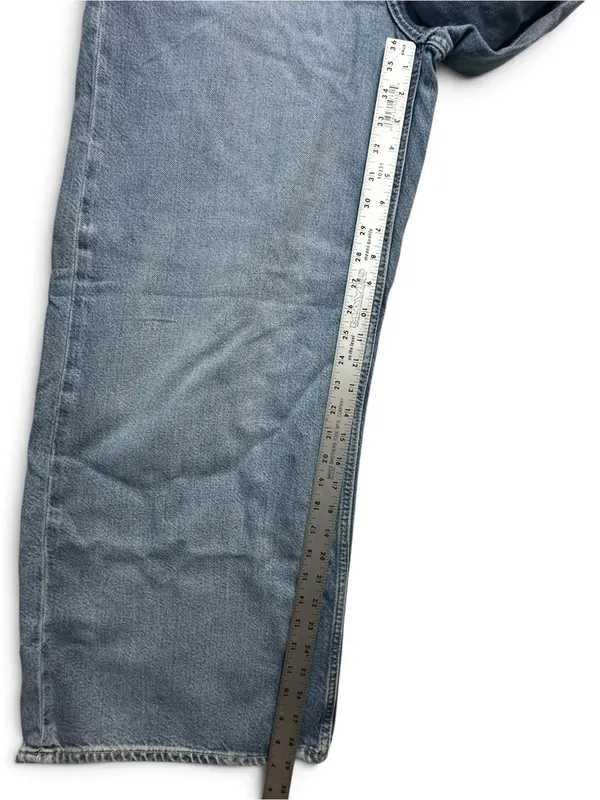 GAP Baggy Mid Rise Jeans Women’s 28/6 Regular Light Wash Wide Leg NWT $79.95 - Image 7