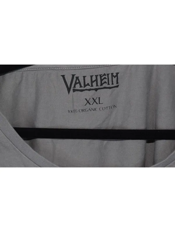 Valheim "The Bees Are Happy" Graphic Tee Grey Video Game Merch, Size XXL - Image 3