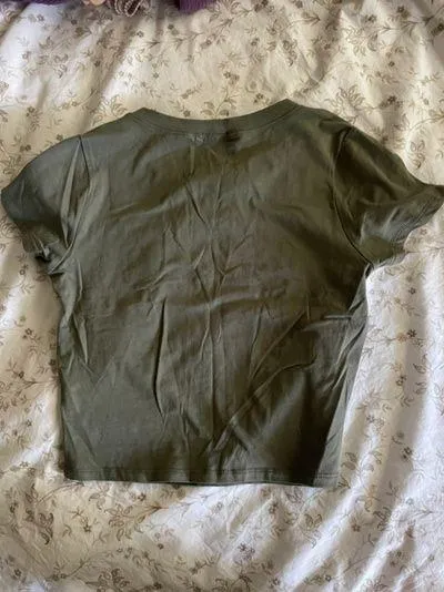 Bozzolo Olive Green Tee - Image 2