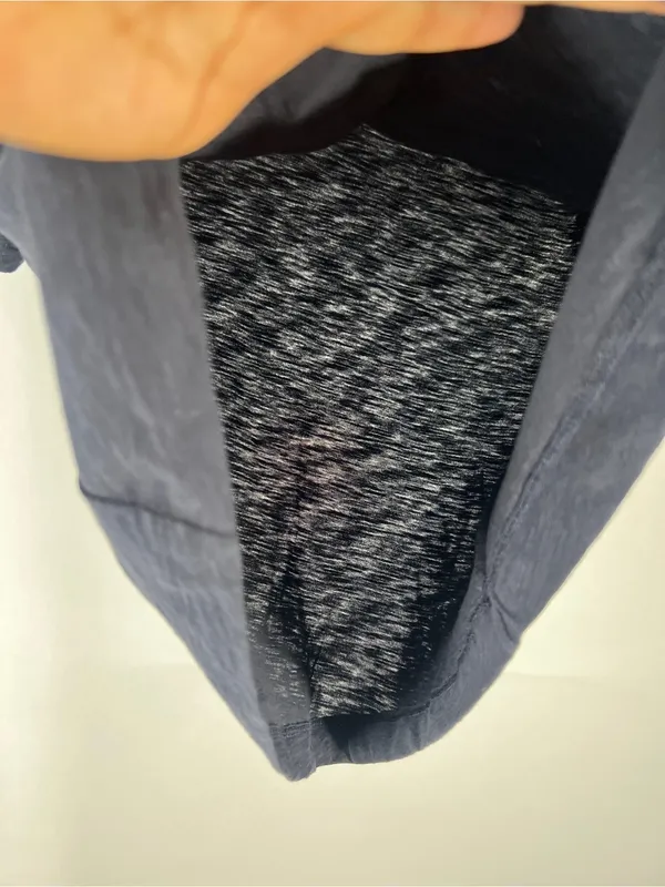 M.M.LaFleur Kenya‎ Organic Cotton Slub Tee Dark Navy Medium - Image 5