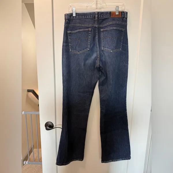 Lauren Ralph Lauren Women’s Classic Bootcut High Waist Dark Wash Stretch 6‎ - Image 2