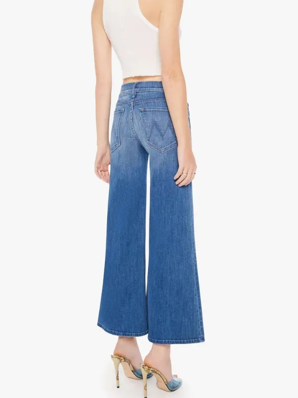 Mother The Down Low Twister Ankle Low Rise Wide Leg Jeans Women’s Sz 28 - Image 3