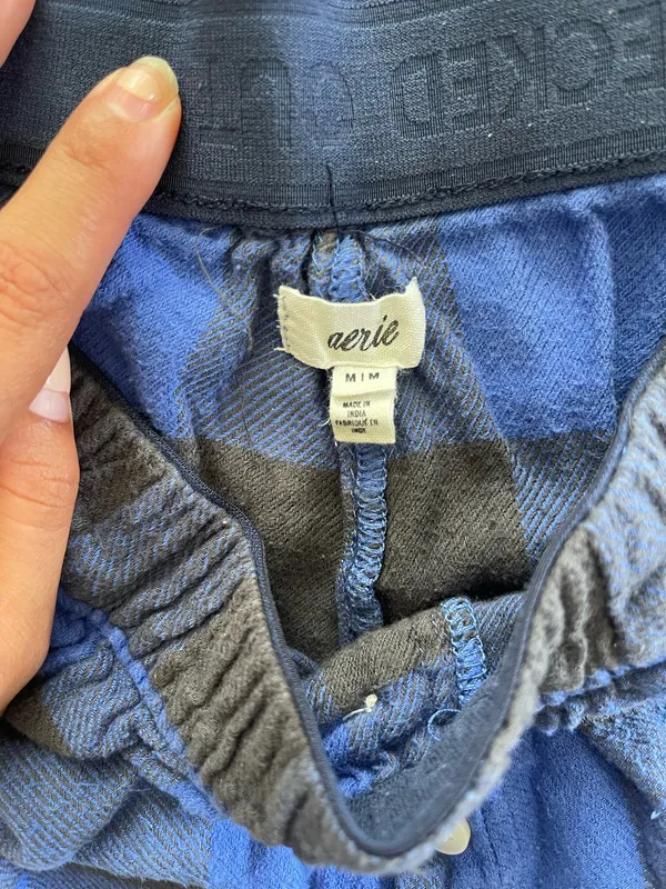 Aerie Pajama Shorts Plaid - Image 3