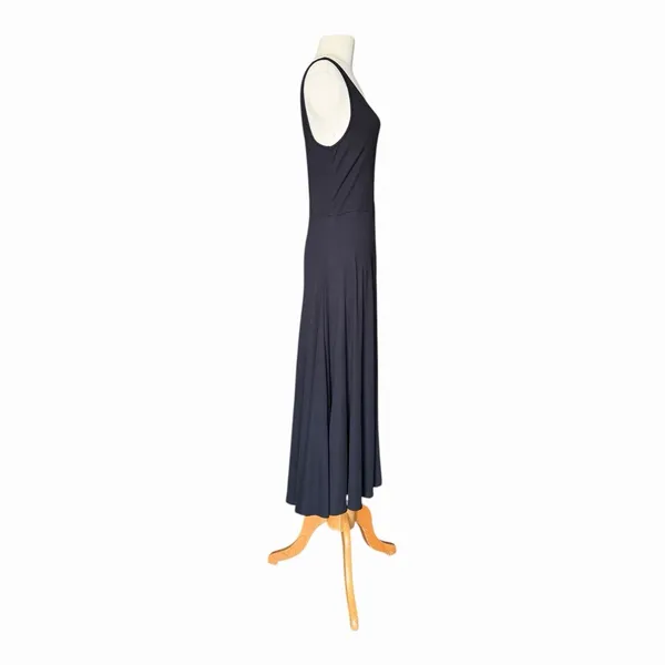 Marine Layer Lexi Rib Fit & Flare Midi Dress Black Medium NWT - Image 8
