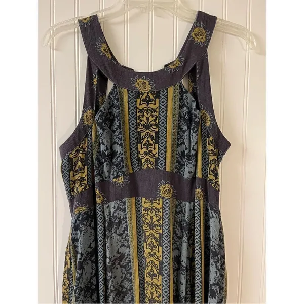 Free People maxi dress ties up back sz 8 - Image 2