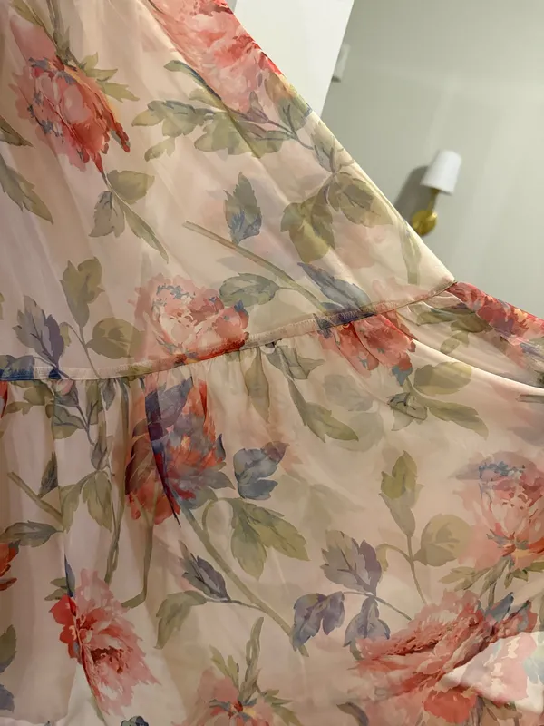 Abercrombie Midi Floral Dress - Image 4