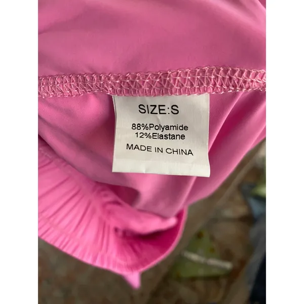 SHEIN Bright Pink Athletic Butterfly Skort & Casual Drawstring Shorts Size S - Image 6