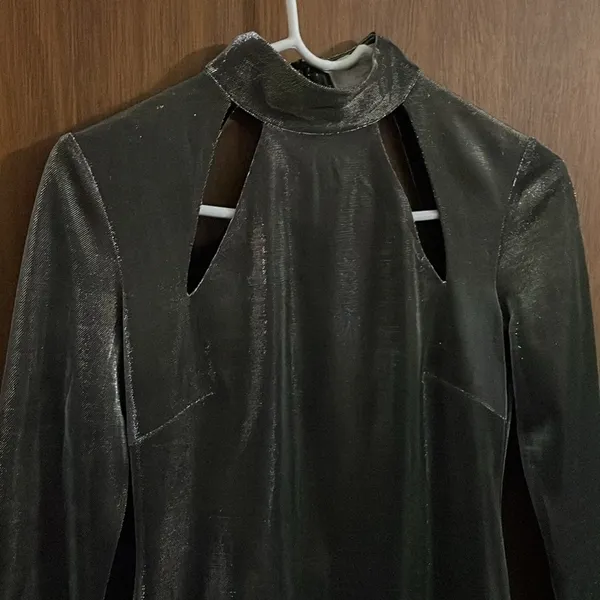 Revolve MISHA Tamika metallic mini dress - Image 7