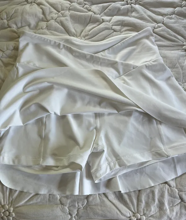 Aha Select Tennis Skirt White Size M - Image 4