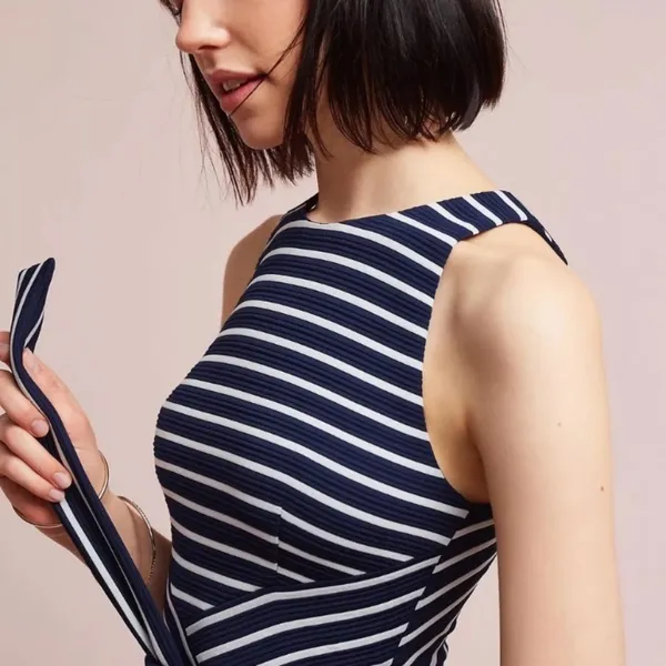 Anthropologie Hutch Kinsley Blue Dress XL New NWT HTF GORGEOUS Sleeveless - Image 3