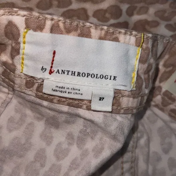 ✨Anthropologie The Wanderer Leopard/Animal Print Utility Pants with Belt✨ - Image 5