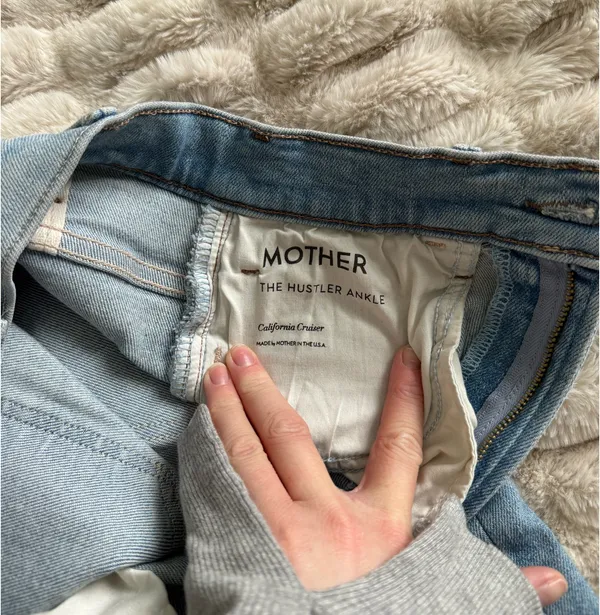 MOTHER Denim Ankle Jeans - Image 3