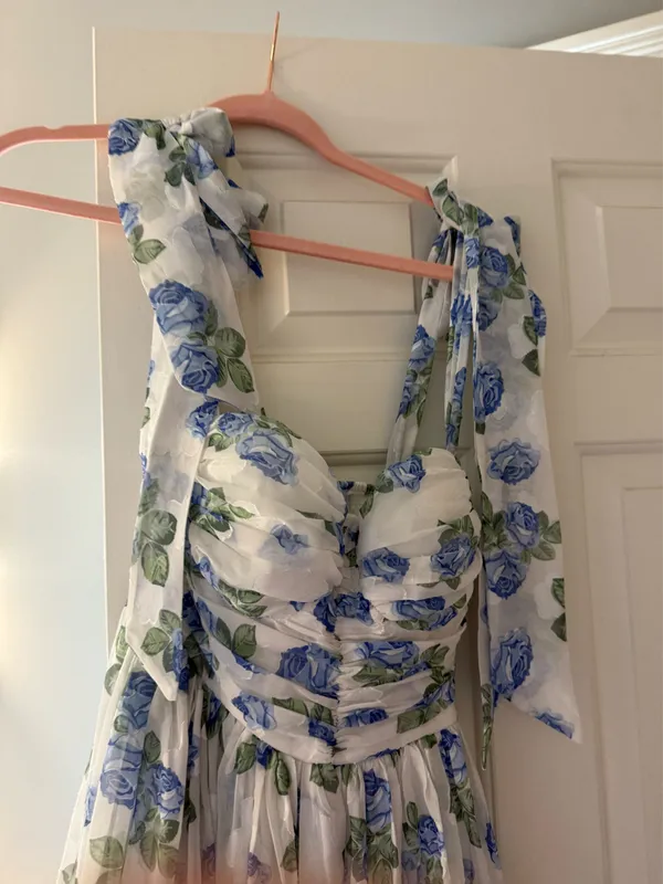 Mabel Dress Maxi Floral Ruffle - Image 4
