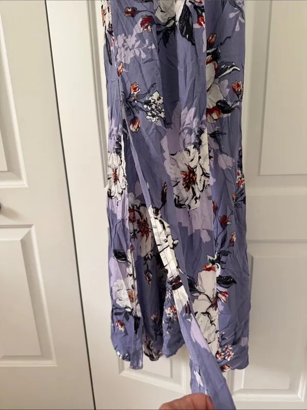 Altar'd State Lavender Floral Halter Maxi Dress - Image 6
