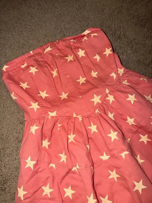 Strapless mini dress Multiple - Image 5