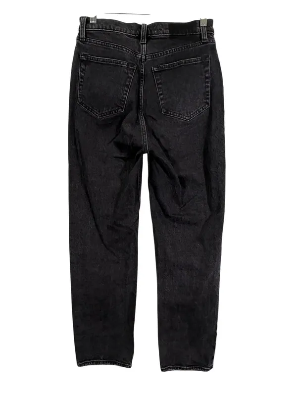Abercrombie Fitch Dad High Rise Jeans Crossover V Waist Size 25 - Image 4