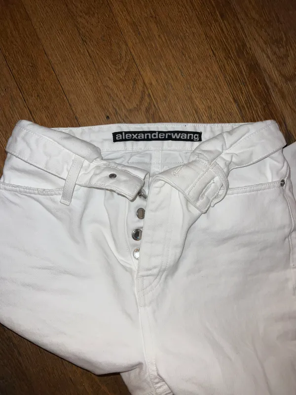 Alexander Wang White Jeans - Image 3