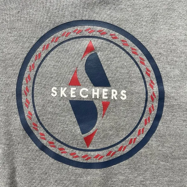 Skechers Logo Womens Crewneck Sweatshirt M Streetwear Athleisure Casual Lounge - Image 2