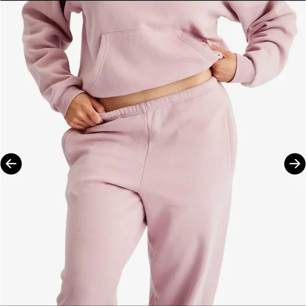 Skims Womens Light Pink Sweatpant Joggers 2X Comfy Cozy Lounge - Image 3
