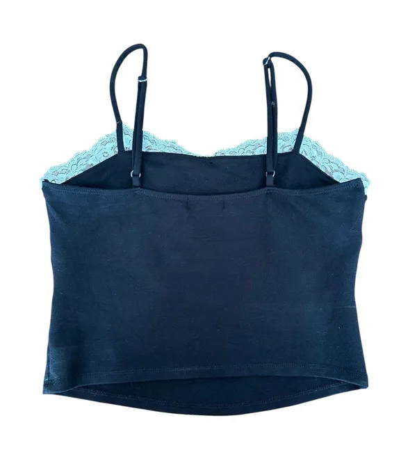 FRANKEE & SKYLARR Lace Trim Top - Image 2