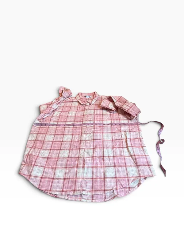 OLD NAVY flannel boyfriend shirt - Image 4