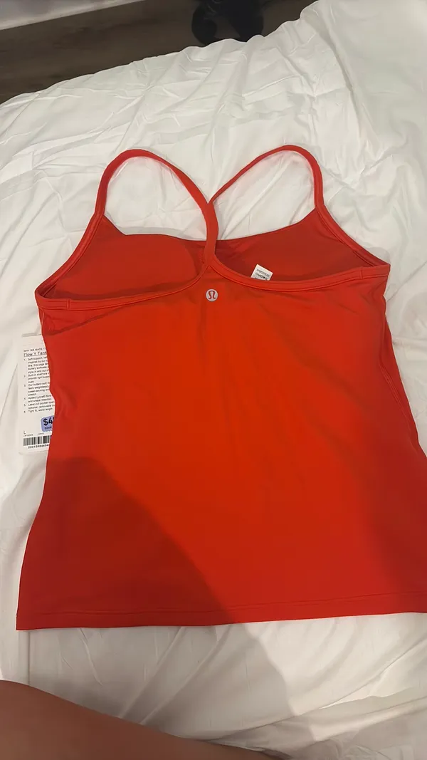 lululemon flow y tank B/C cup - Image 4