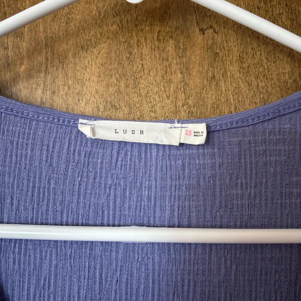 Lavender tee shirt dress - Image 3