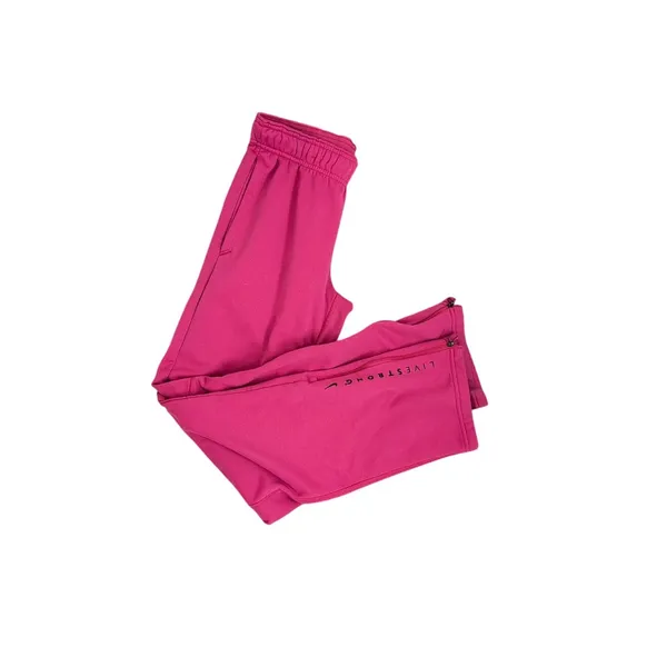 Nike Livestrong Therma-FIT Pink Sweatpants Active Straight Track Pants Small - Image 2