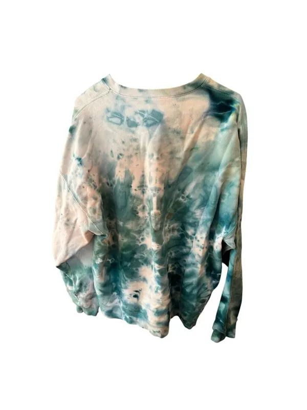 Pumpkin Spice Tie Dye Sweatshirt XL – Fall Boutique Crewneck - Image 3