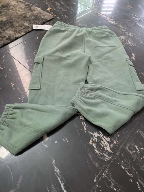 NWT Harmony Balance Green Cargo Sweatpants Size Medium - Image 5