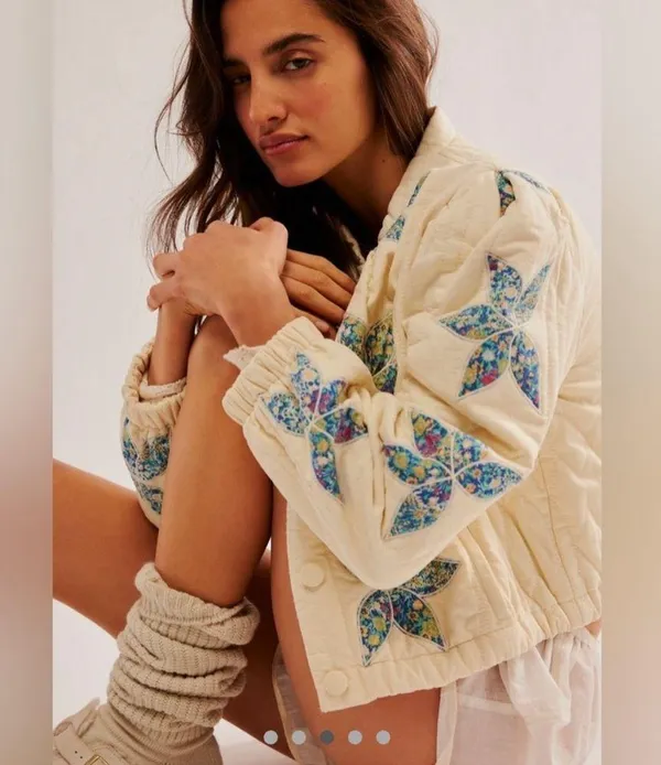 Free People Quinn Quilted Jacket - Image 4