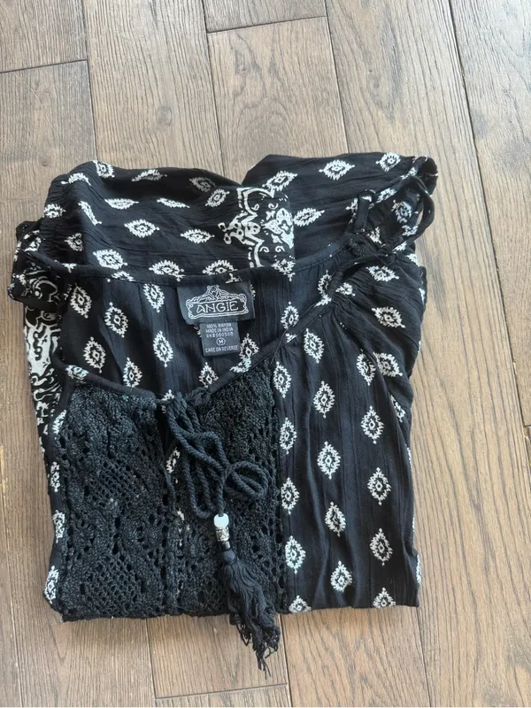 Angie Black & White Tunic - Image 7