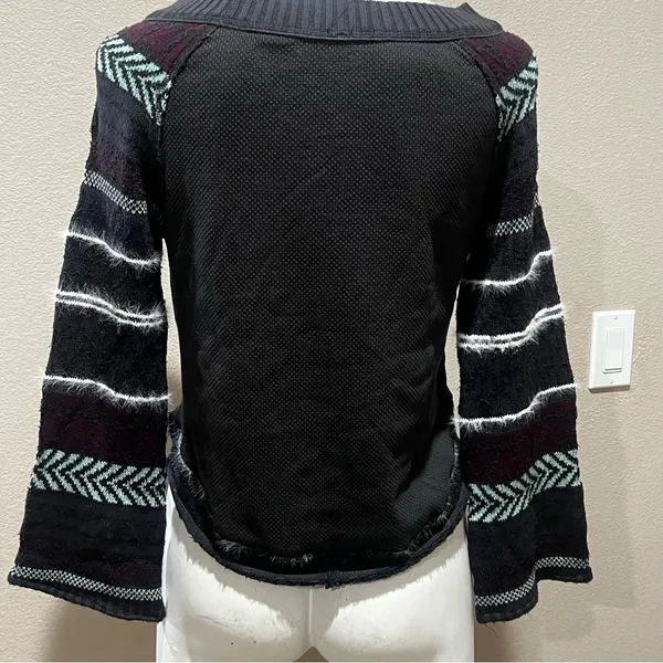 Free people gray pullover sweater - Image 8