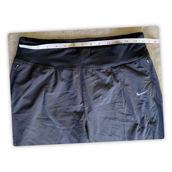 Nike Dri-FIT Womens Black Jogger Pants Small S Athletic Running Zip Pocket - Image 7