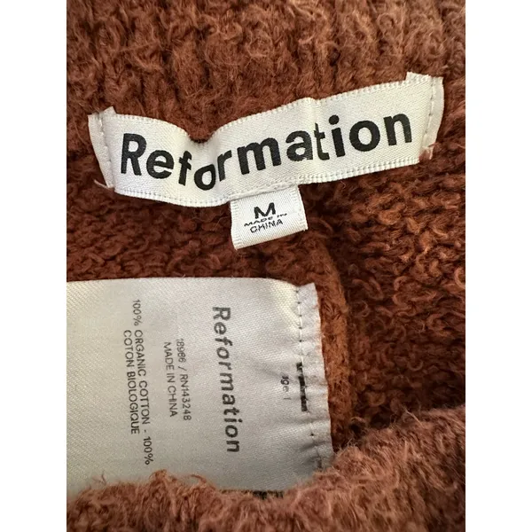 Reformation Isle organic cotton pants size Medium - Image 10