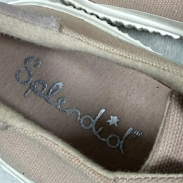Splendid Tania Tan Peach Canvas Low Top‎ Sneakers SD2TAN10 Womens 7.5M - Image 3