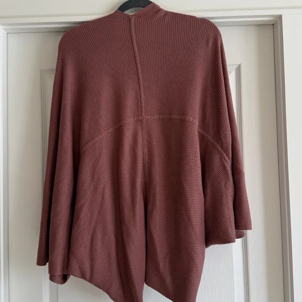 Lululemon Cashlu Knit Textured Wrap in Spiced Chai Size Med/Large - Image 5