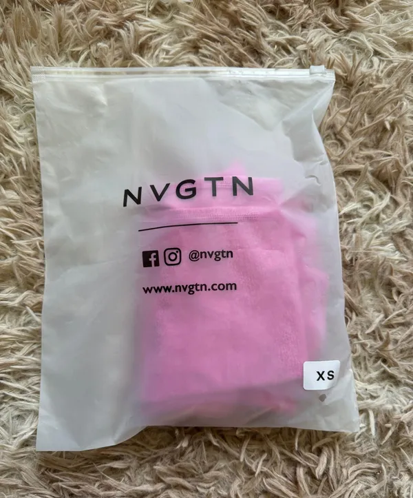 Pink Contour Seamless Leggings - Image 4