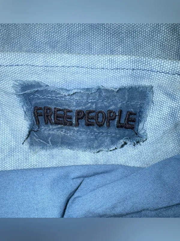 NWT Free People Camp Crush Sling Bag ~ Blue~SOLD OUT!! - Image 10