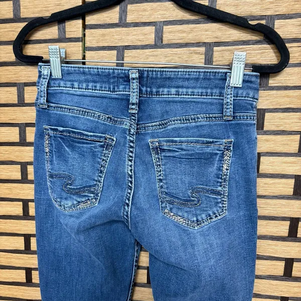 Silver Jeans Suki Straight‎ Leg Jeans Size 25W/32L - Image 6
