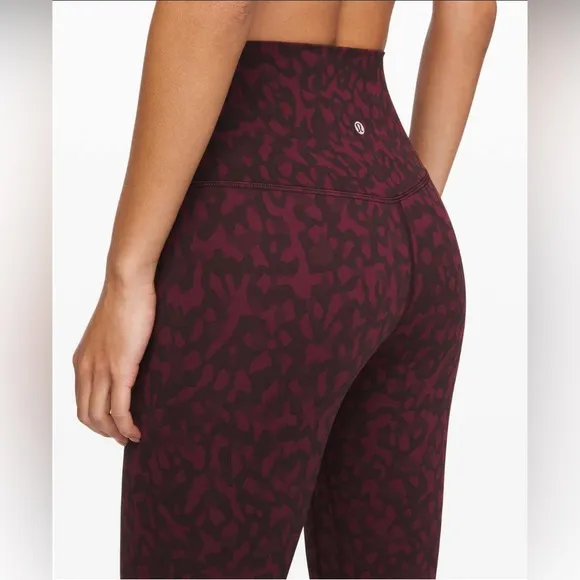 Lululemon Align Pant II 23 Formation Camo Dark Adobe Multi Sz 4 - Image 2