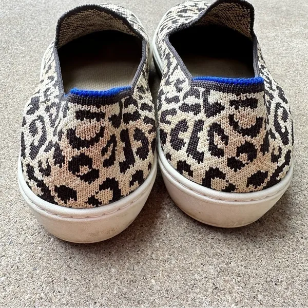 Rothy’s The Sneaker Slip On Animal Cheetah Camo Print - Image 5