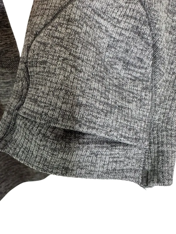 Lululemon Swiftly Tech Long Sleeve 2.0 Race with Thumb Cuffs Gray Size 4 - Image 7